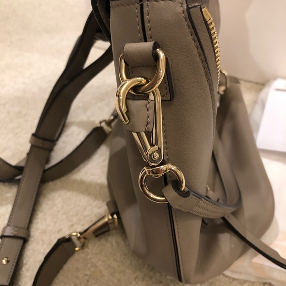 Chloe Faye Backpack in Motty Gray Medium